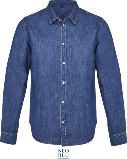 Denim Hemd Bennett Men – NEOBLU in Stone Wash
