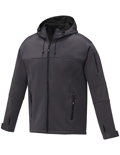 Men´s Match Softshelljacket – Elevate Life in Storm Grey