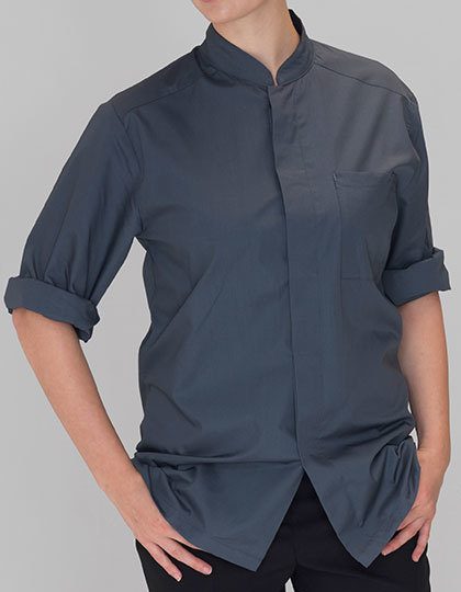 Ladies´ Prep Shirt – Le Chef Prep in Storm Grey/Black