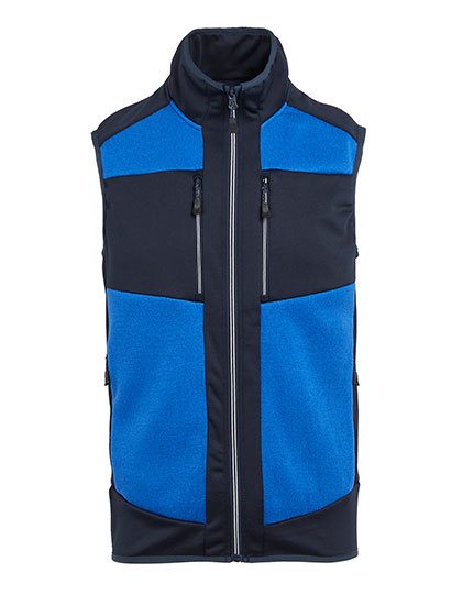 E-volve Unisex Knit Effect Stretch Bodywarmer – Regatta Professional in Strong Blue/Navy