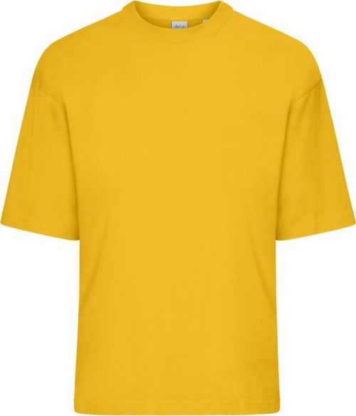 Schweres Oversize Bio T-Shirt 8041 – Daiber in Sunflower