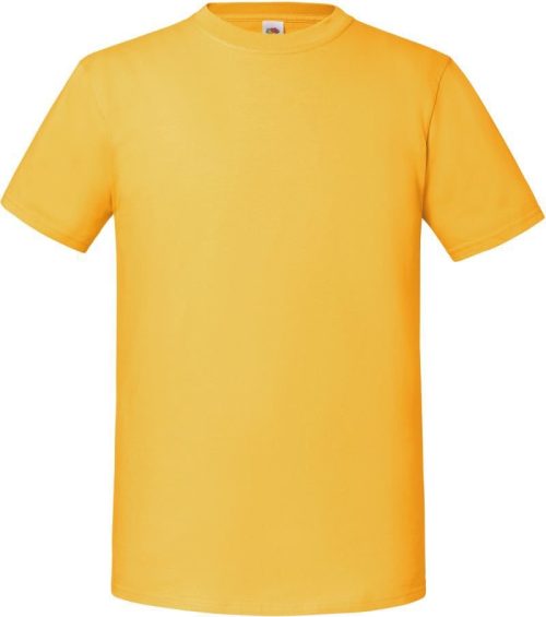 Schweres Herren T-Shirt Iconic 195 T – Fruit of the Loom in Sunflower