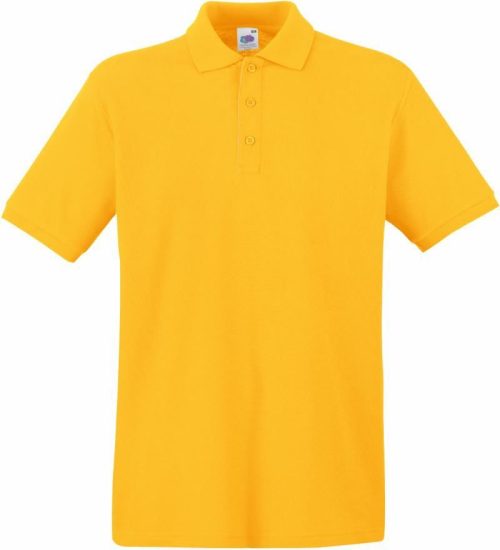 Piqué Polo Premium Polo – Fruit of the Loom in Sunflower
