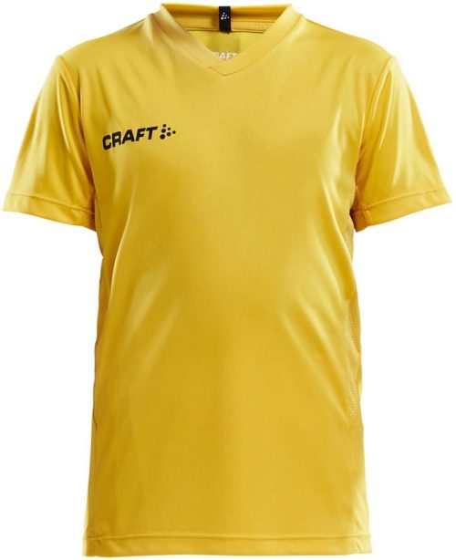 Kinder V-Ausschnitt Sport Shirt Squad Go Jersey Solid Jr – Craft Teamwear in Sweden Yellow