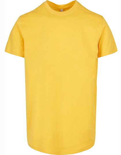 Basic Round Neck T-Shirt – Build Your Brand Basic in Taxi Yellow