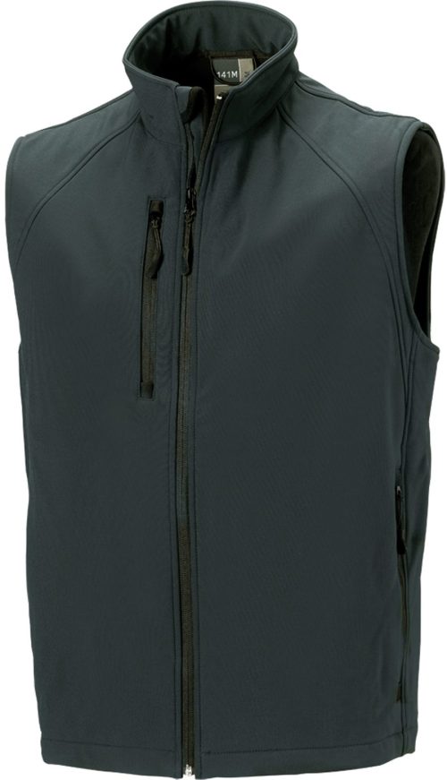 Men's Softshell Gilet R-141M-0 – Russell in Titanium