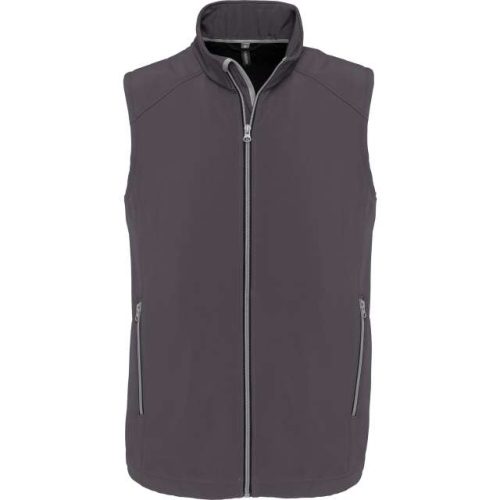2-Layer Softshell Bodywarmer – Kariban in Titanium