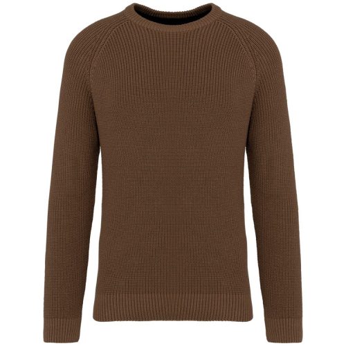 Herrenpullover in Grobstrick NS911 – Native Spirit in Toffee