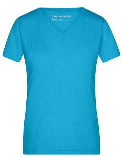Ladies´ Heather T-Shirt – Daiber in Turquoise Melange