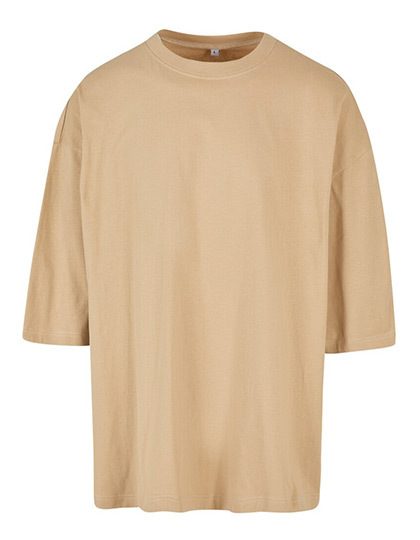 Herren Oversize T-Shirt "Huge Tee" BY 193 – Build your Brand in U. Beige