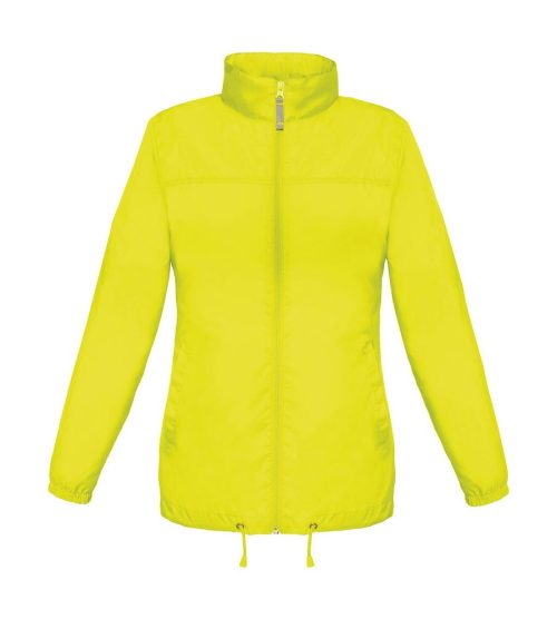 Sirocco/women Windbreaker JW902 – B&C Outerwear in Ultra Yellow