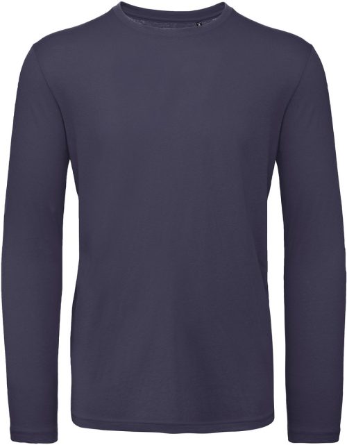 Men's organic Inspire long-sleeved T-shirt TM070 – B&C in Urban Navy