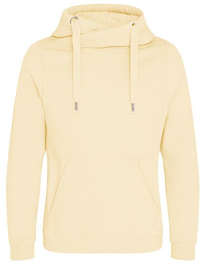 Cross Neck Hoodie – Just Hoods in Vanilla Milkshake