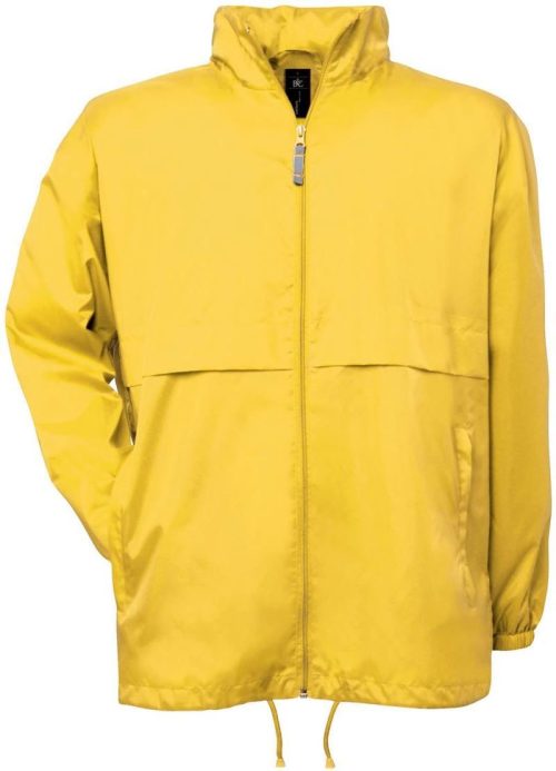 Gefütterter Windbreaker Air – B&C in Very Yellow