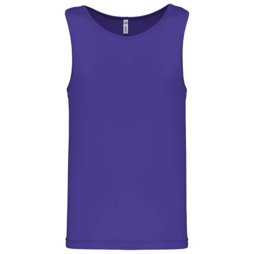 Herren Basic Sport Funktionsshirt ärmellos PA441 – Proact in Violet