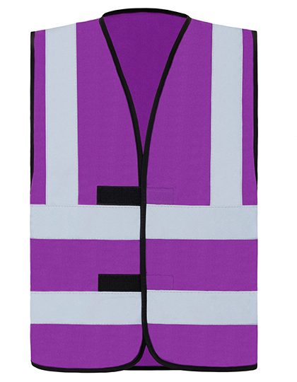 Safety / Functional Vest "hannover" - Four Reflective Stripes – Korntex in Violett