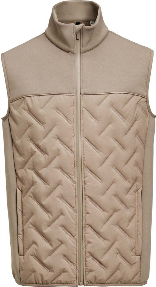 Herren Hybrid Bodywarmer Montana Hybrid Motion Vest – James Harvest in Walnut