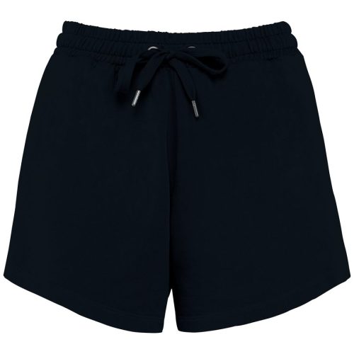 Damenshorts aus French Terry NS715 – Native Spirit in Washed Black