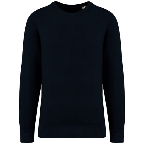 Unisex Sweatshirt mit Rundhalsausschnitt aus French Terry NS414 – Native Spirit in Washed Black