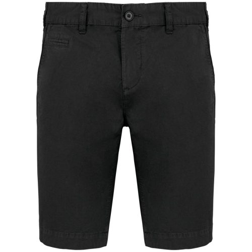 Bermuda-Shorts für Herren im ausgewaschenen Look K752 – Kariban in Washed Charcoal