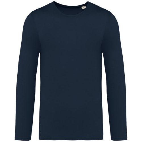 ausgewaschenes Unisex T-Shirt mit langen Ärmeln NS336 – Native Spirit in Washed Navy Blue