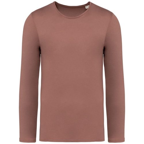 ausgewaschenes Unisex T-Shirt mit langen Ärmeln NS336 – Native Spirit in Washed Sienna