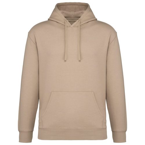 Unisex Kapuzen-Sweatshirt mit hängenden Schultern aus gebürstetem Molton NS436 – Native Spirit in Wet Sand