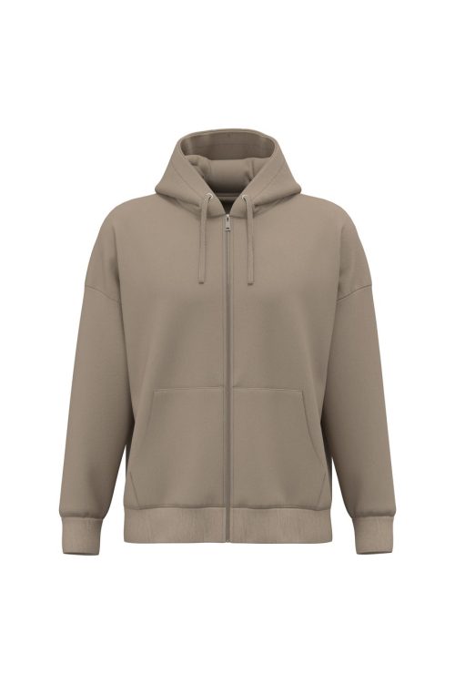 Oversize-Unisex-Kapuzensweatshirt NS453 – Native Spirit in Wet Sand