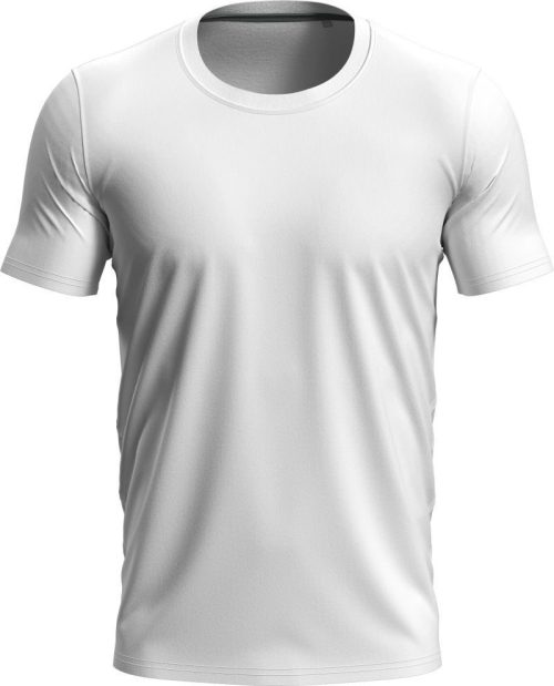 Herren T-Shirt Stretch-T – Stedman in White