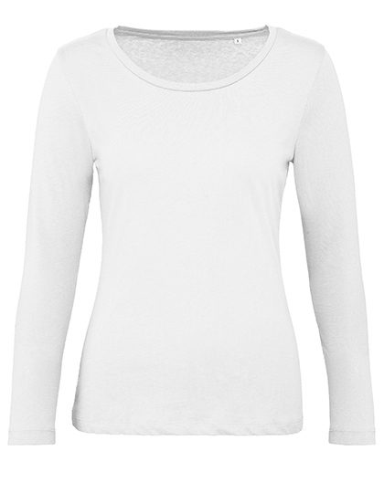 Inspire Long Sleeve T /Women_° – B&C BE INSPIRED in White