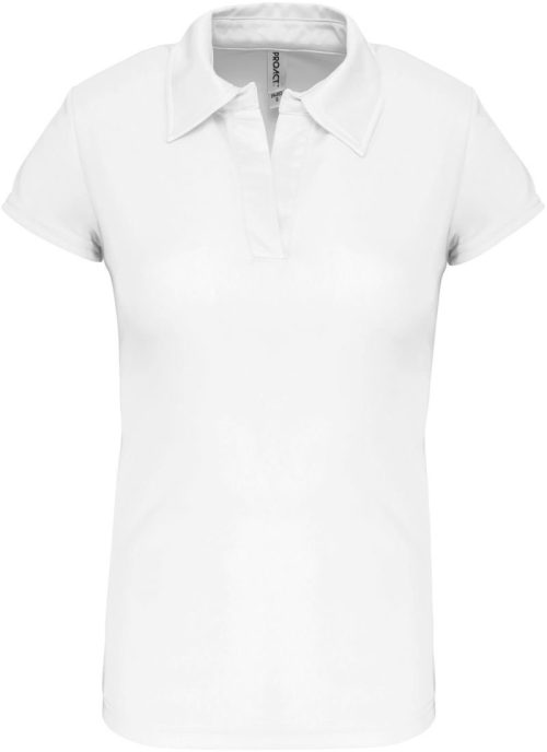 Damen CoolPlus® Polo PA 483 – Kariban ProAct in White