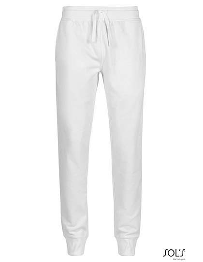 Women´s Slim Fit Jogging Pants Jake – SOL´S in White