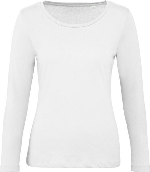 Damen T-Shirt langarm Inspire LSL T /women_° – B&C in White