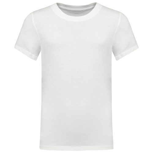 Kinder-T-Shirt mit Rundhalsausschnitt K3038 – Kariban in White