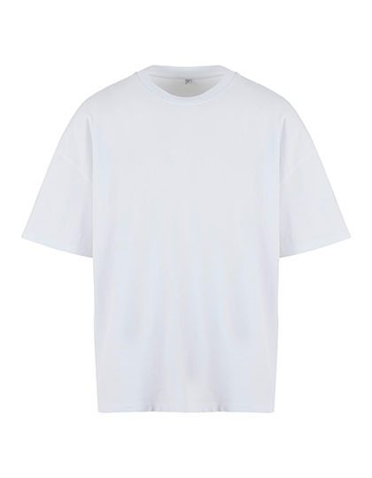 Heavy Oversized Tee – New Morning Studios in White