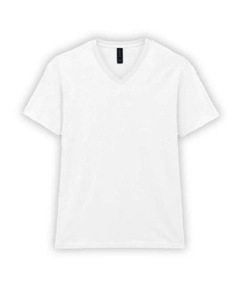 Softstyle™ Adult V-Neck T-Shirt – Gildan in White