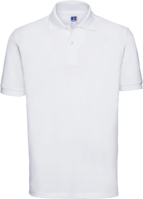 Men's Classic Cotton Polo R-569M-0 – Russell in White