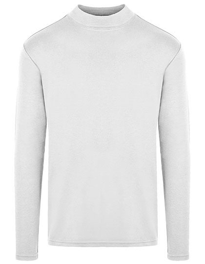 Men´s Premium Highneck Longsleeve Tees – HRM in White