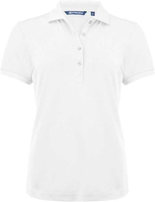 Damen Funktions Polo Virtue Polo Solid Women – Cutter & Buck in White