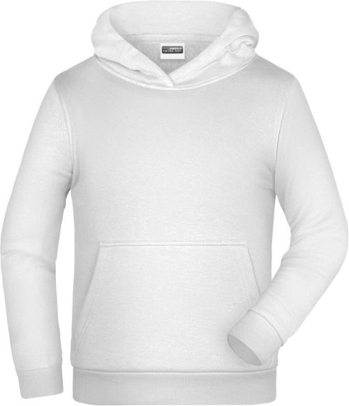 Kinder Kapuzen Sweater JN 796K – Daiber in White
