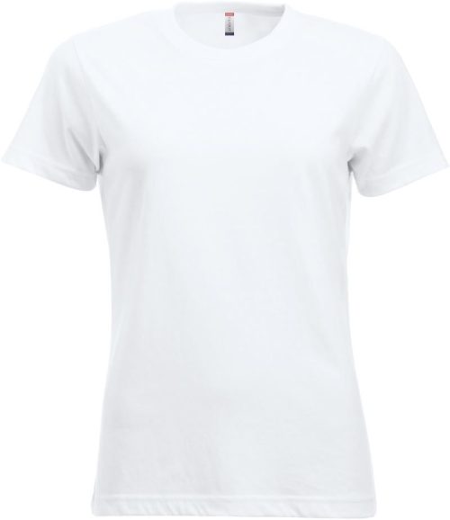 Damen T-Shirt New Classic-T Women – Clique in White