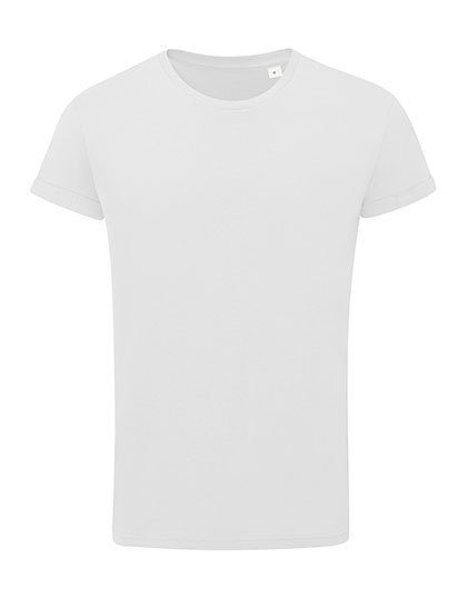 Men´s Roll Sleeve T – Mantis in White