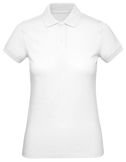 Inspire Polo /Women_° – B&C BE INSPIRED in White
