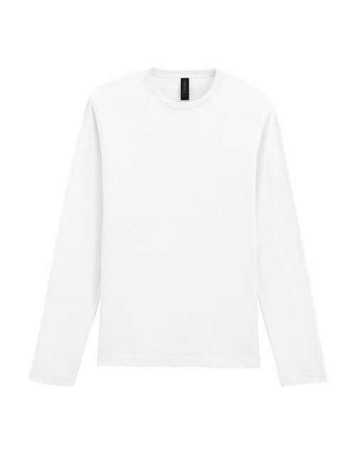 Softstyle® Adult Long Sleeve T-Shirt – Gildan in White