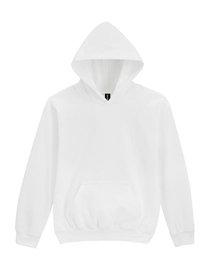 Softstyle® Midweight Fleece Youth Hoodie – Gildan in White