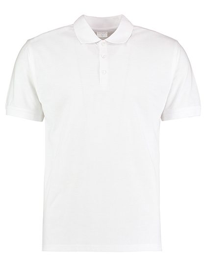 Men´s Slim Fit Klassic Superwash® 60° Polo – Kustom Kit in White