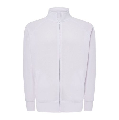Full Zip Sweatshirt – JHK in White