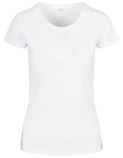 Ladies´ Basic Tee – Build Your Brand Basic in White