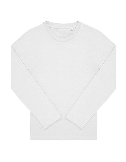 Kids #E150 Long Sleeve – B&C BE INSPIRED in White