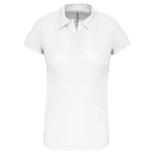 Damen Sport Funktions-Poloshirt PA483 – Proact in White